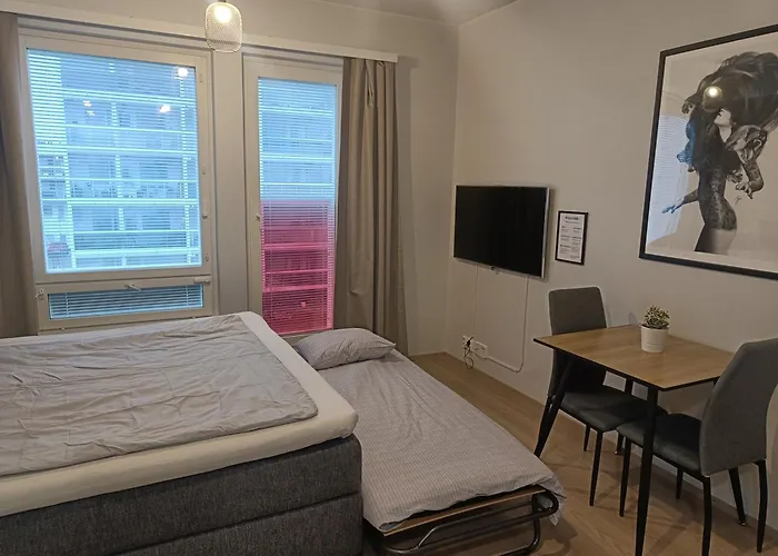 Lapin Loiste 1, Modern Studio, Free Parking And Wifi Lägenhet
